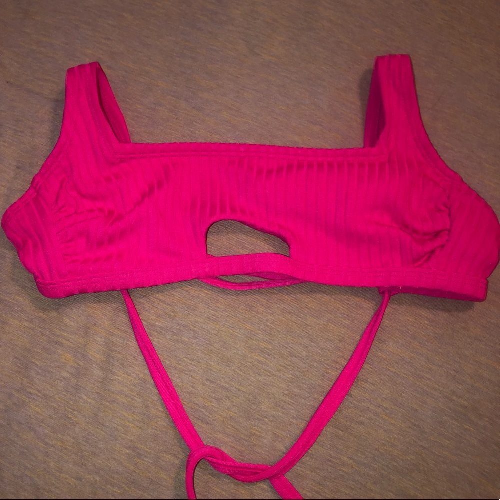 Target bikini top - Fuchsia/Hot pink - Size Small - NWOT